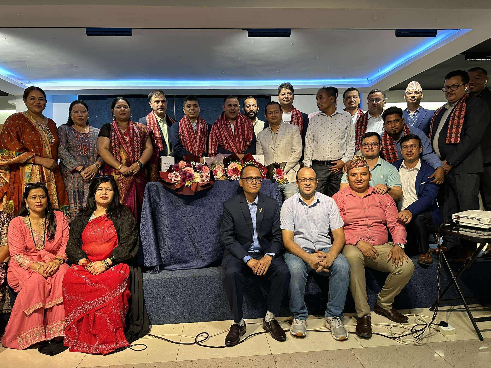एनआरएनए साउदी अरबद्वारा जेद्दाका लागि नवनियुक्त महावाणिज्यदूत पारस पण्डितको स्वागत कार्यक्रम सम्पन्न