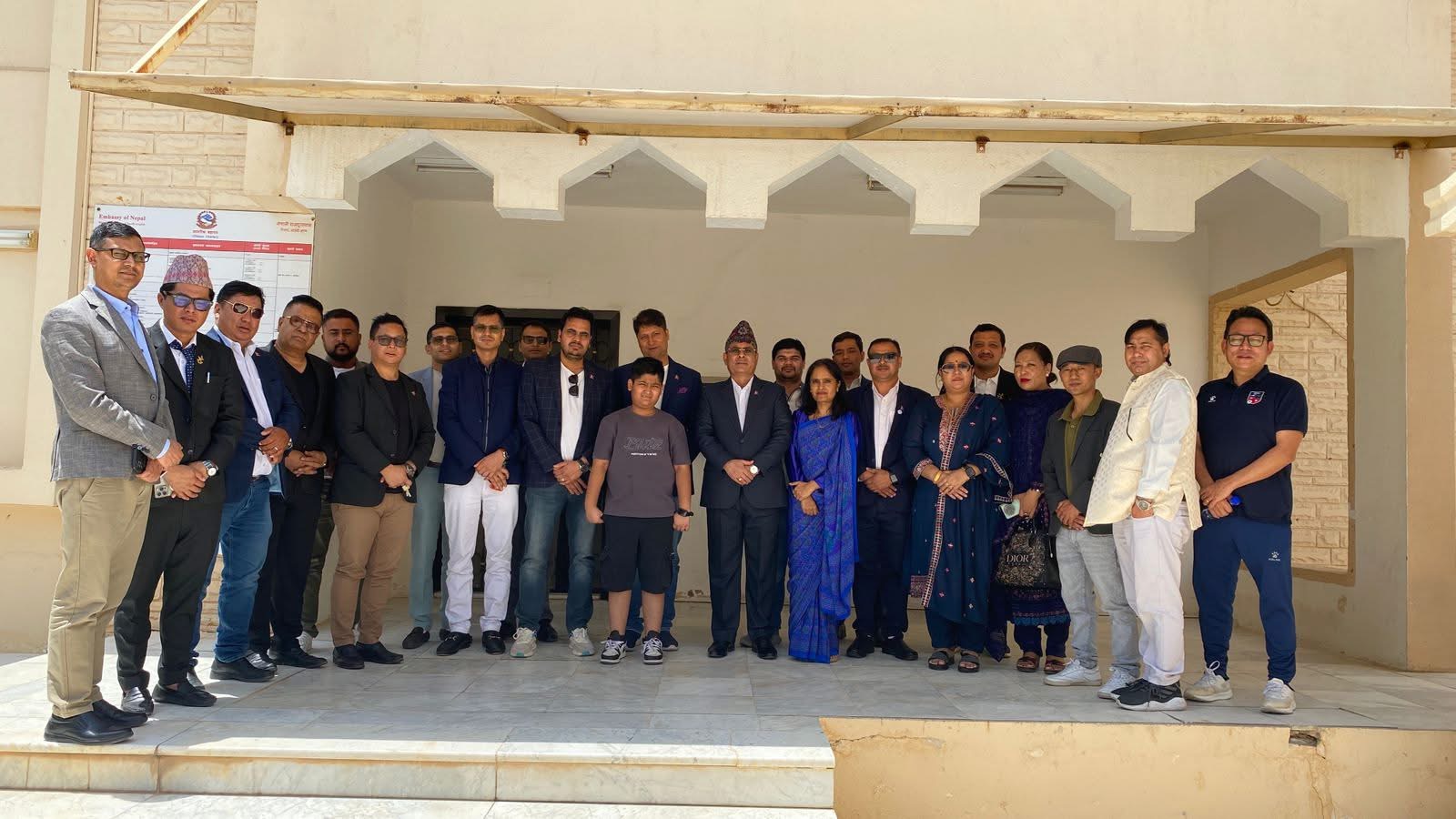 राजदूतावास रियादमा एनआरएनए साउदी अरब नवनिर्वाचित कार्यसमितिसँग साक्षात्कार सम्पन्न
