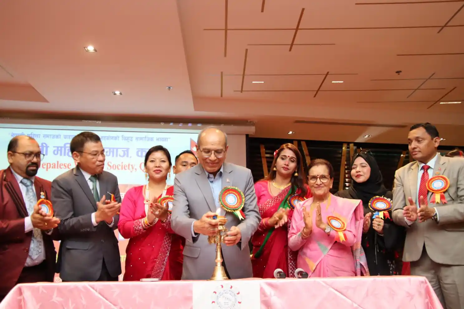 नेपाली महिला समाज कतारद्वारा आयोजित तिज विशेष कार्यक्रम भव्यताका साथ सम्पन्न
