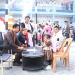 ग्रिन भिलेजमा अक्षरारम्भसहित सरस्वतीको अर्चना