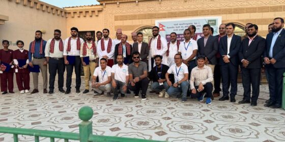 जेद्दाको अल खुम्राहमा घुम्ती शिविर सम्पन्न, करिब १०० नेपाली श्रमिक लाभान्वित