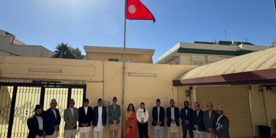 राष्ट्रिय प्रजातन्त्र दिवस–२०८२ नेपाली राजदूतावास, रियादको शुभकामना सन्देश