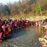 भोली नेखु खोलामा चोभारको आनन्दादि लोकेश्वर स्नान मेला