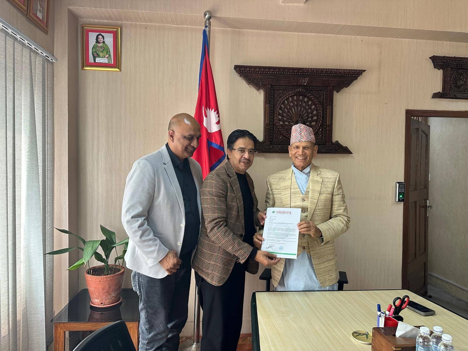 मध्यपूर्व र इजरायलमा रहेका नेपालीको सुरक्षाका लागि अन्तर्राष्ट्रिय झापाली समाजद्वारा सरकारको ध्यानाकर्षण