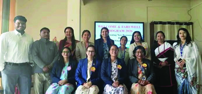 पुस्तकालय केन्द्रीय विभागमा स्वागत तथा बिदाई कार्यक्रम सम्पन्न