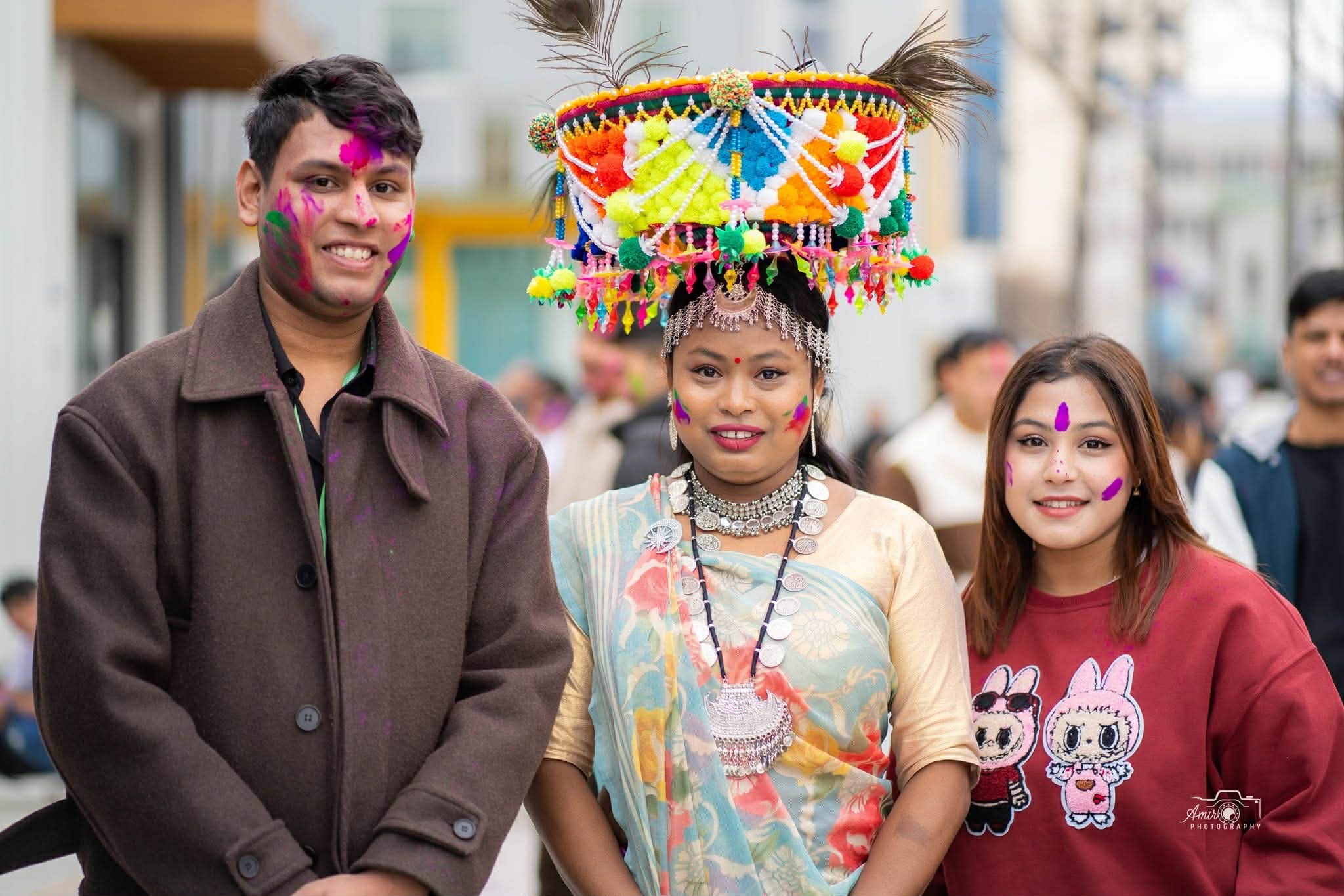 दक्षिण कोरियामा होलीको रौनक