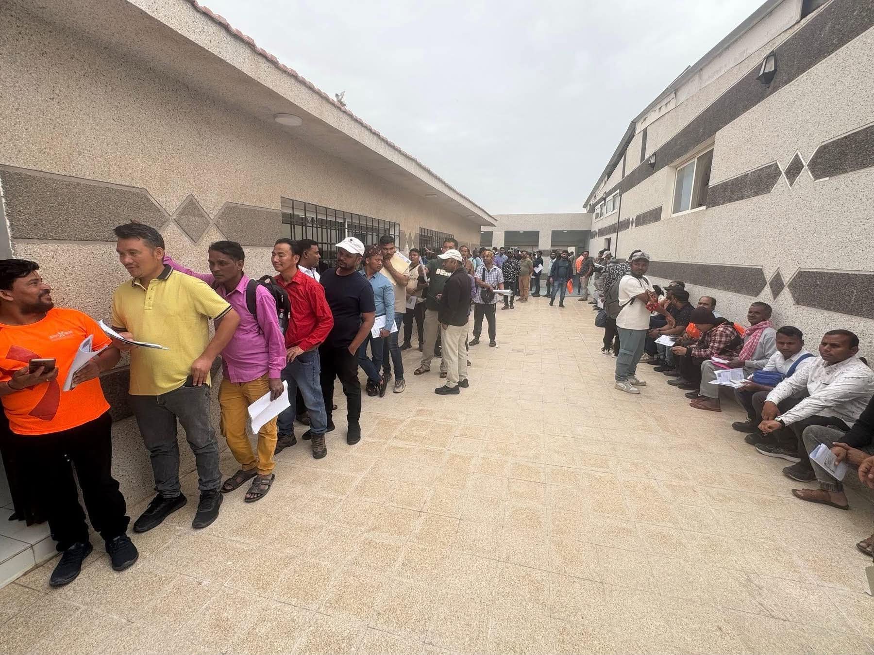 दमाममा दुई दिने राहदानी सेवा शिविर सुरु, पहिलो दिनमै उच्च सहभागिता