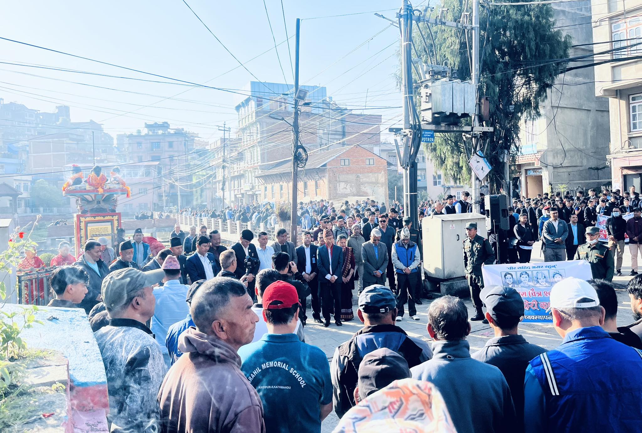 कीर्तिपुरमा आज सहीद दिवस: सहीद प्रतिमामा माल्यार्पण र प्रभातफेरि सम्पन्न