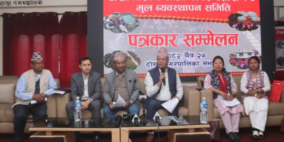 वैशाख १ गतेदेखि ४ गतेसम्म टोखामा विस्केट जात्रा