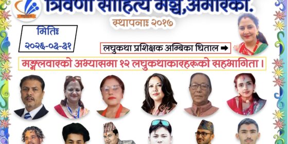 १२ लघुकथाकारका १२ लघुकथा ।