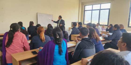 कीर्तिपुर नगरपालिकाका कर्मचारीलाई आधारभूत नेपालभाषा प्रशिक्षण