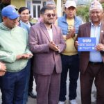 सूर्यविनायक नगरपालिकामा क्यूआर कोडसहित घर नम्बर