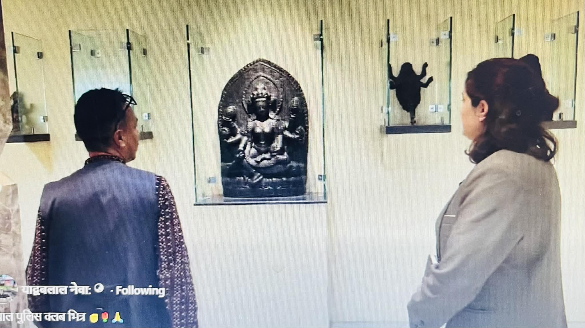 ६ दशकपछि पुलिस क्लवका पुरातात्विक मूर्ति पुरातत्वको जिम्मामा