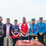 कीर्तिपुर ट्राफिक प्रभाग प्रमुख प्रकाश गए, रवि आए