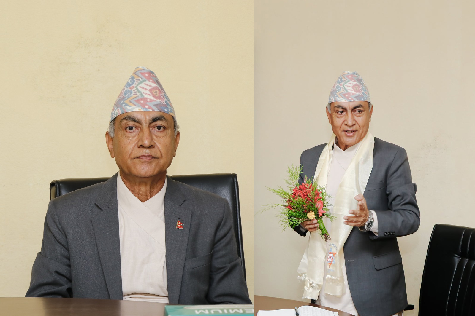 किशोर थापाद्वारा त्रिवि सेवा आयोगमा पद बहाली