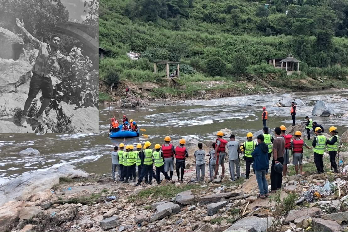 पर्यटक घुमाउन आएका प्रकाश बागमतीमा हाम फाले, खोजी जारी