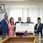 डीएनए परीक्षण किट र एक करोड रुपैयाँ सरकारलाई हस्तान्तरण